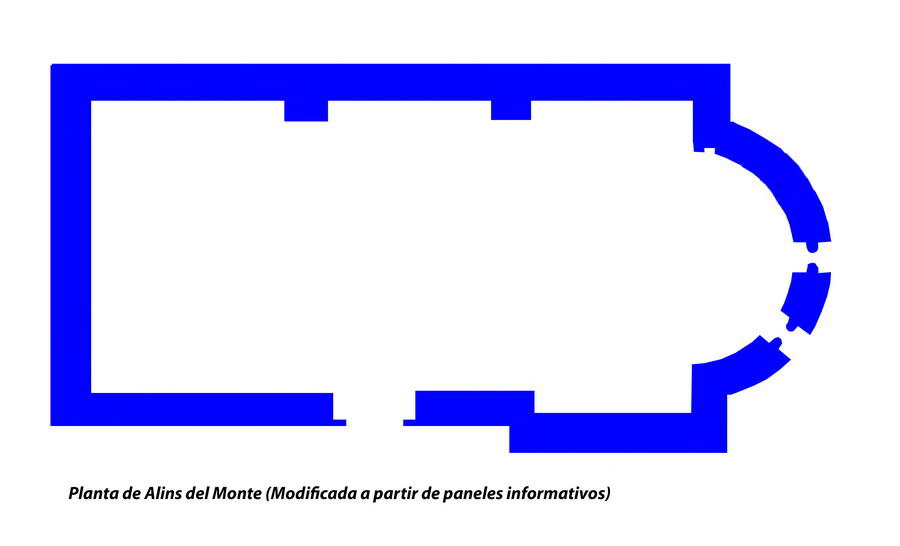 PLANTA DEL TEMPLO -OBTENIDA DE PANEL INFORMATIVO, RECTIFICANDO ERROR AL ESTAR GIRADA-